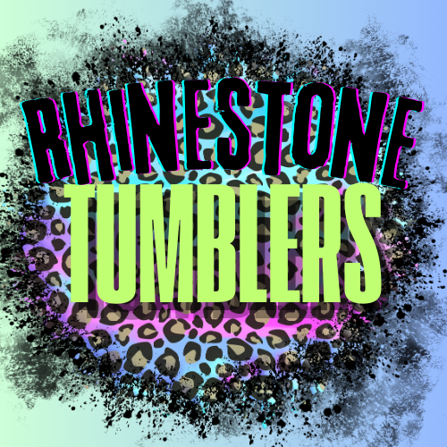 Rhinestoned Tumblers