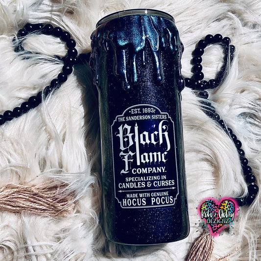 {MTO} Black Flame Candle Tumbler