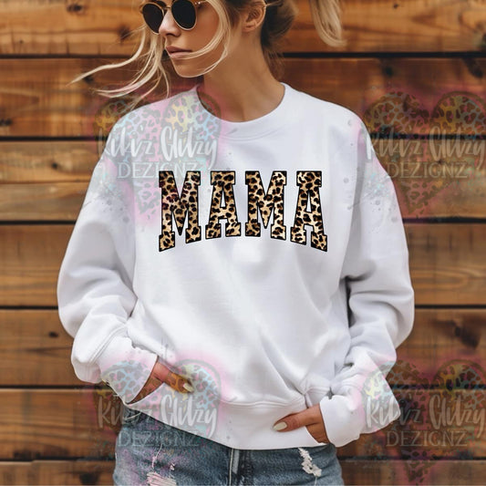 {MTO} Leopard print MAMA Tee