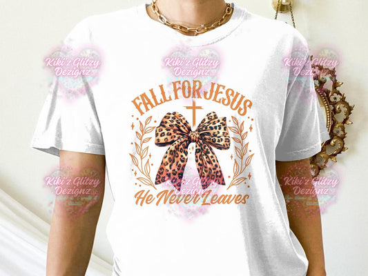 {MTO} FALL FOR JESUS tee