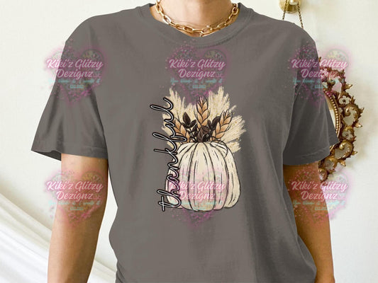 {MTO} thankful pumpkin tee