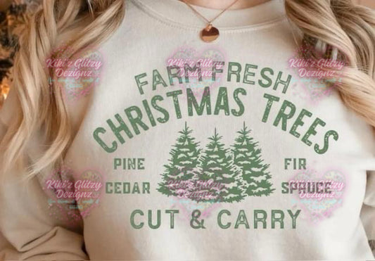 {MTO} farm fresh Christmas tee