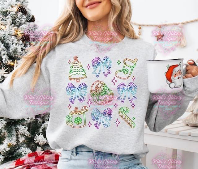 {Pre-Order} NEON CHRISTMAS TEE