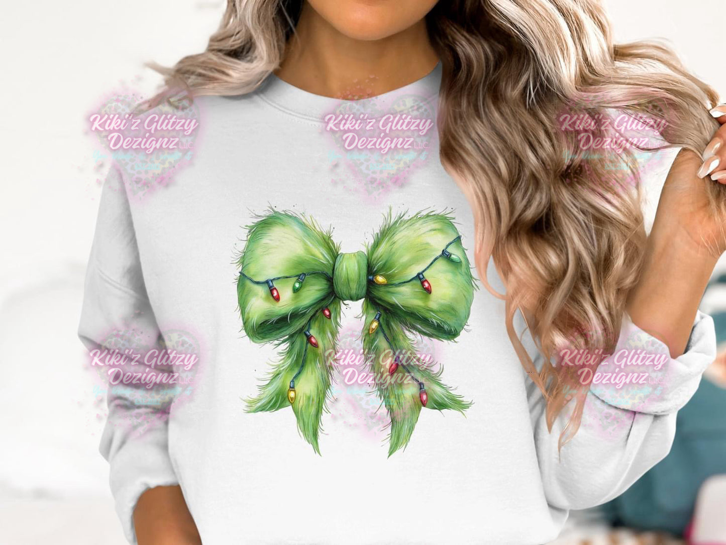 {MTO} green bow tee