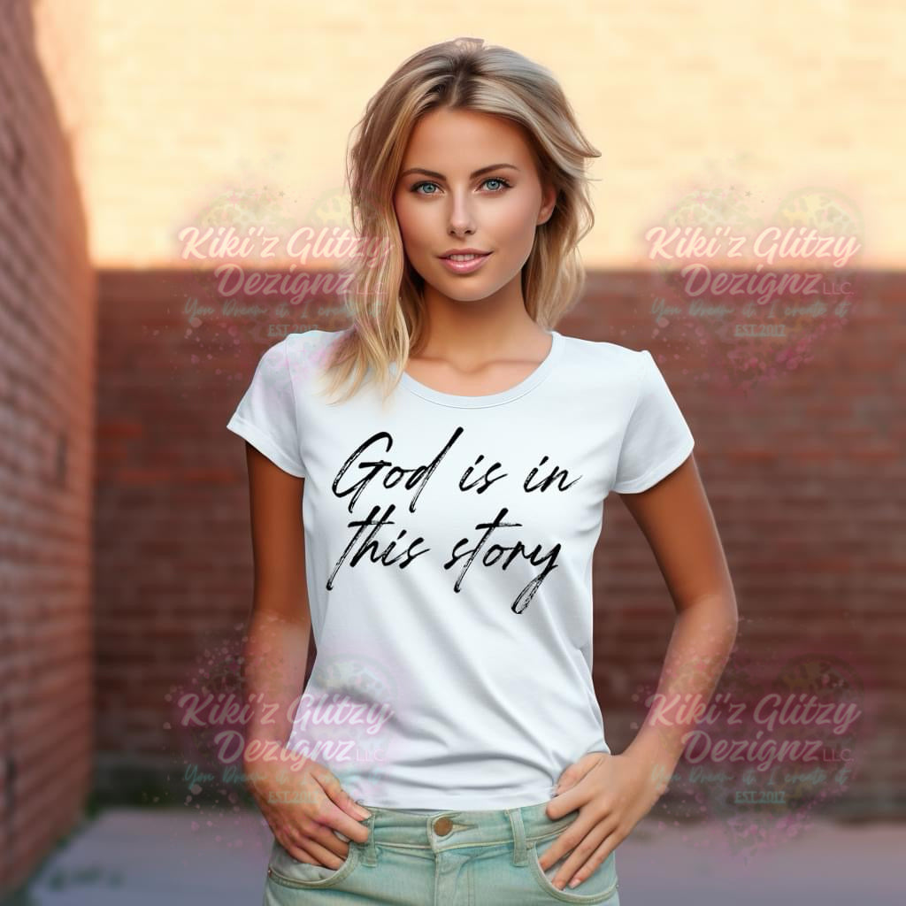 {MTO} God is in this story tee