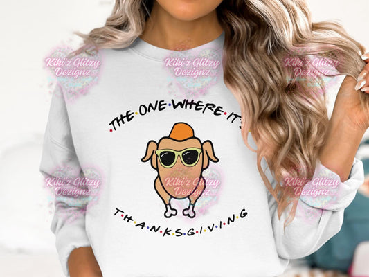 {MTO} the one where its thanksgiving tee