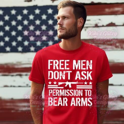 {MTO} Free men don't ask tee